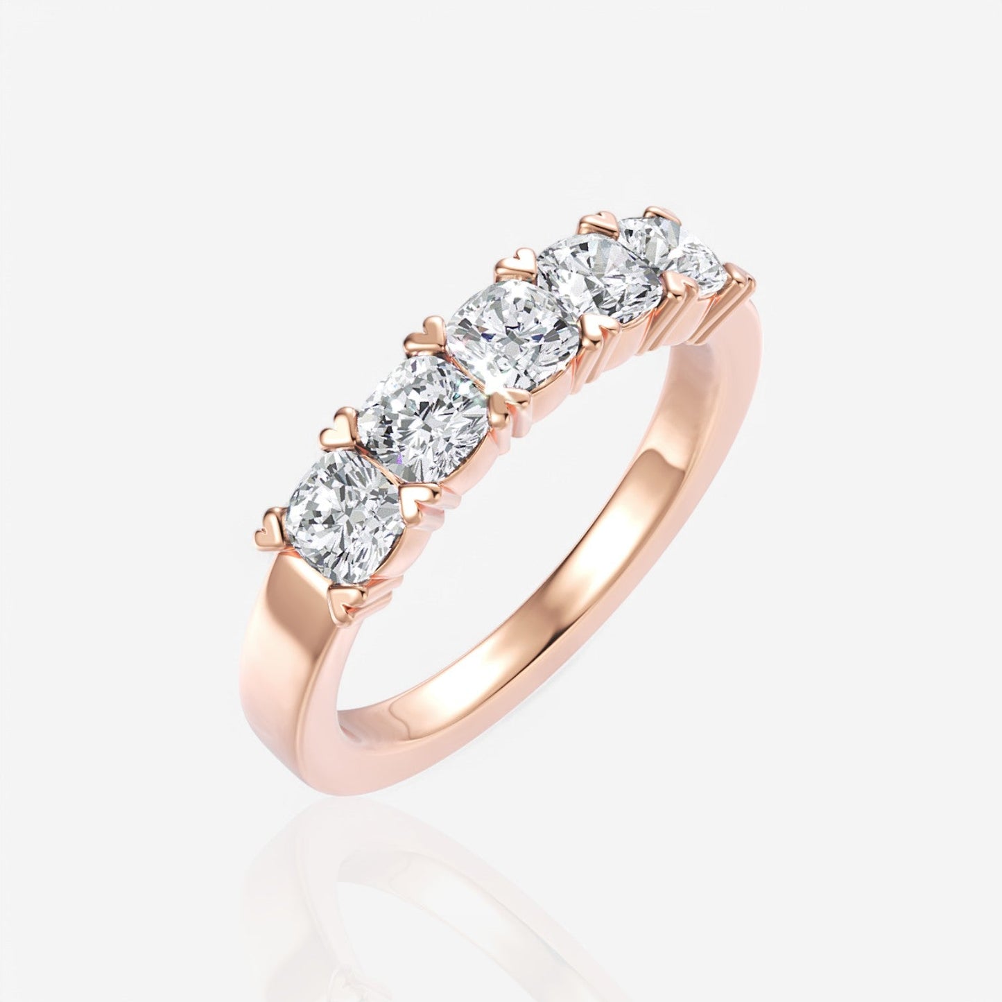 18kt rose gold/0.75/front
