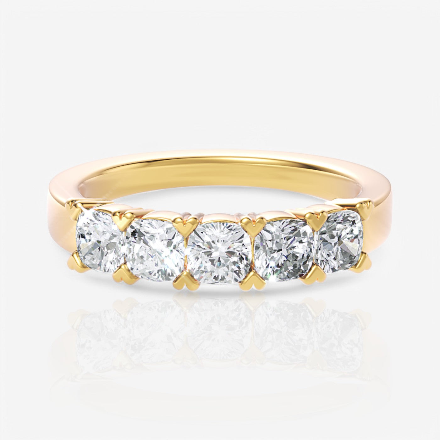 18kt yellow gold/0.75/top