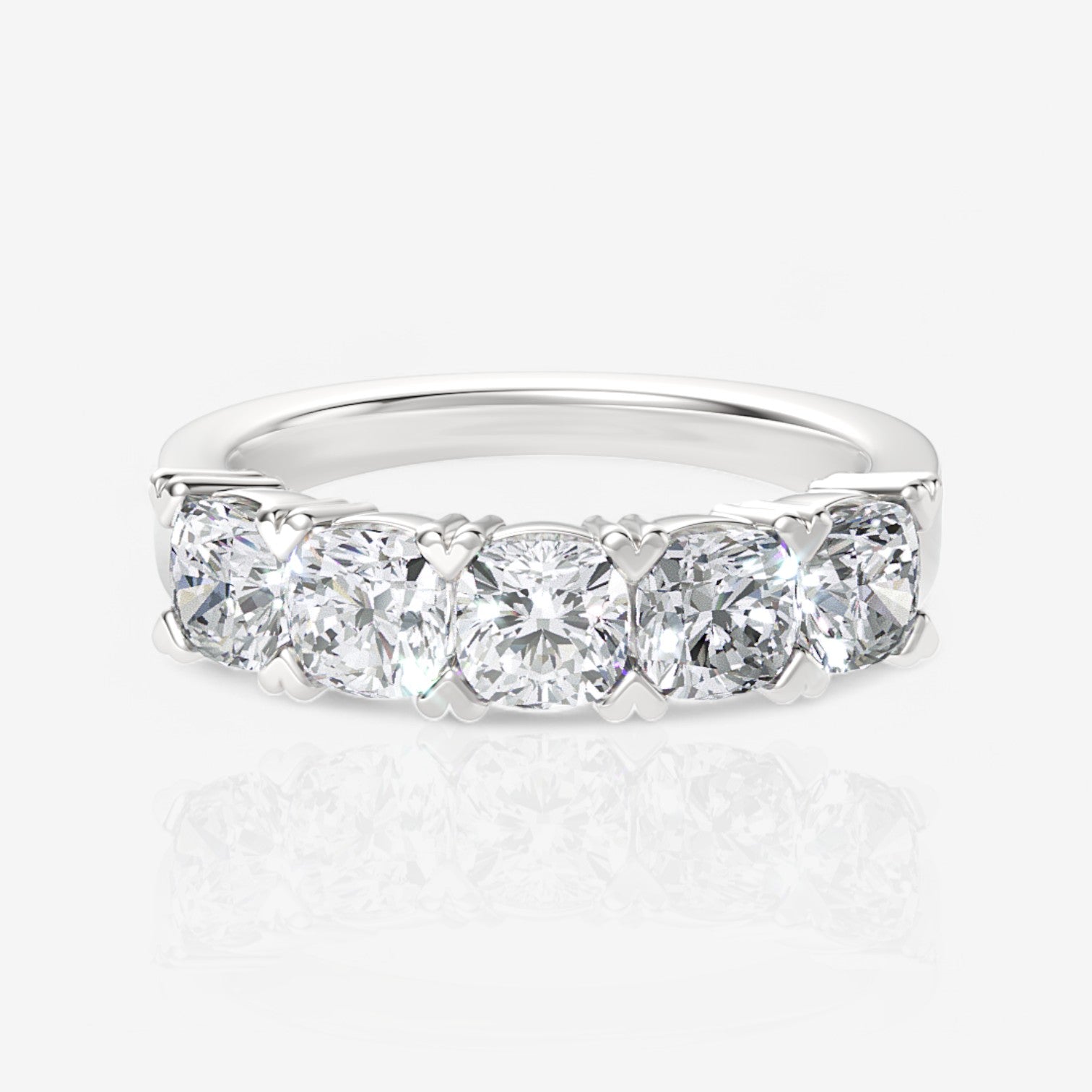 14kt white gold/18kt white gold/platinum/3.00/top