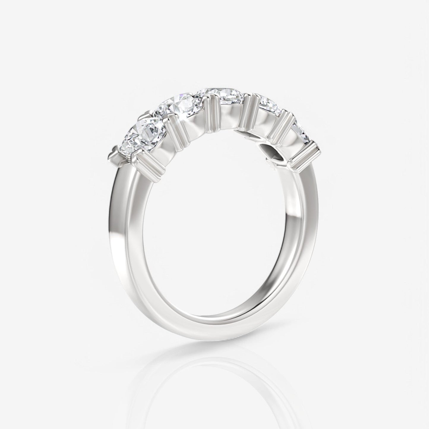 14kt white gold/18kt white gold/platinum/3.00/side