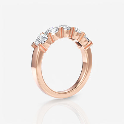 18kt rose gold/3.00/side
