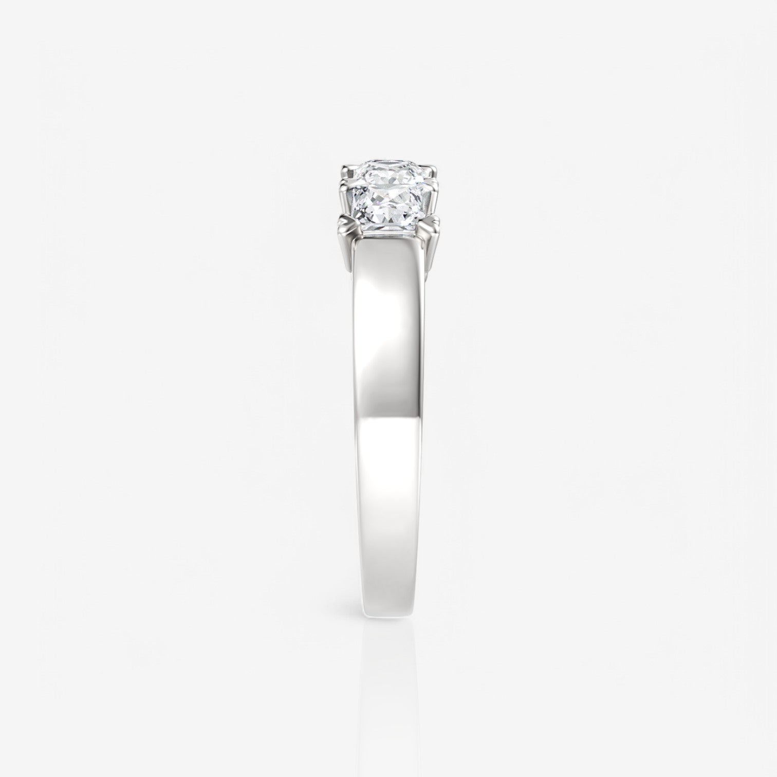 14kt white gold/18kt white gold/platinum/1.00/perspective