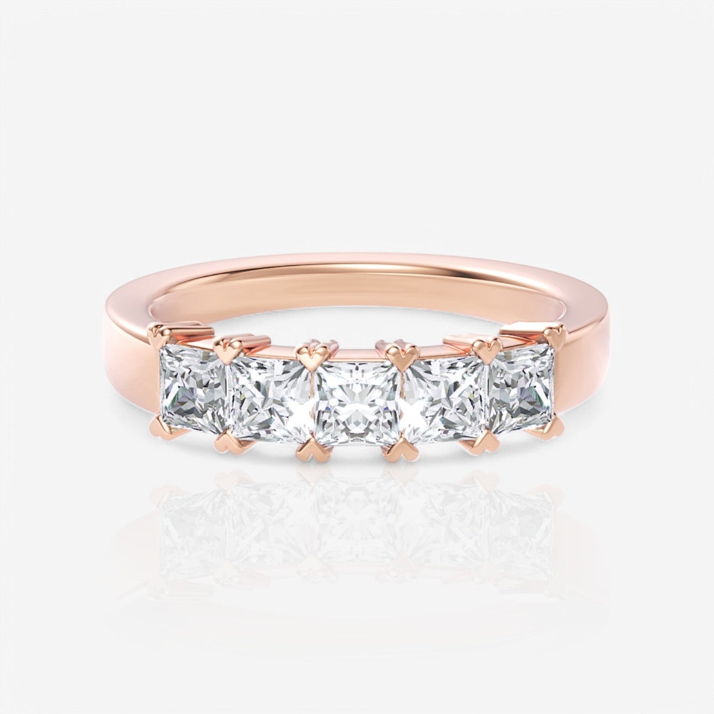 18kt rose gold/0.75/top
