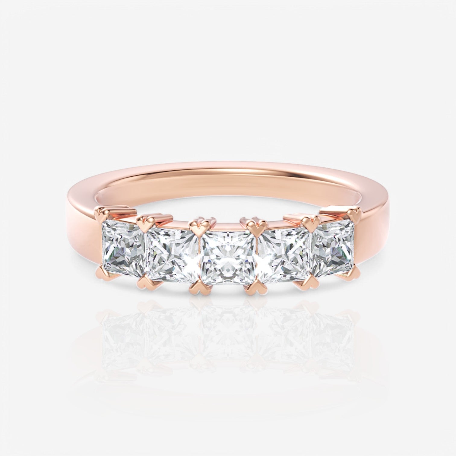 18kt rose gold/0.75/top