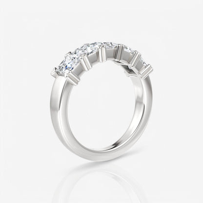 14kt white gold/18kt white gold/platinum/2.00/side