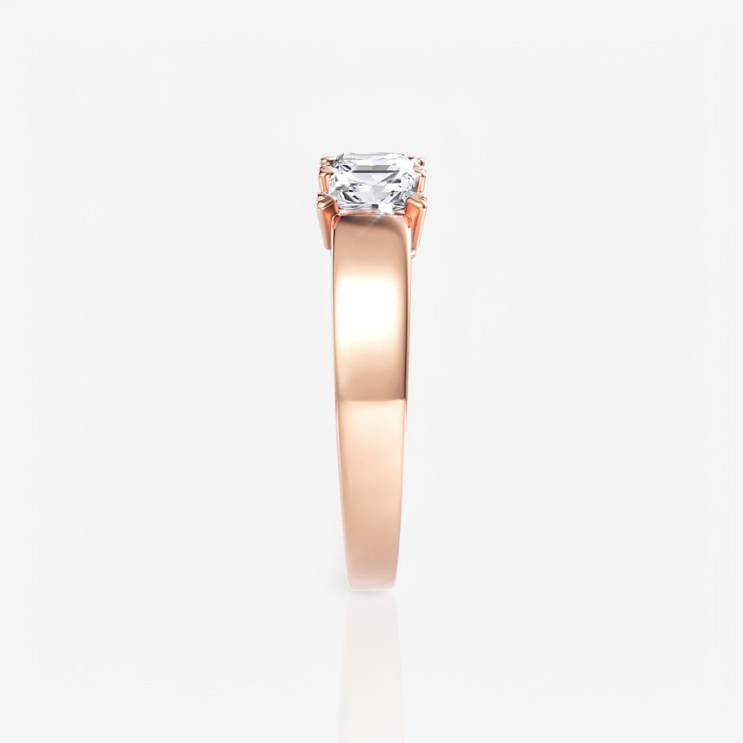 18kt rose gold/1.00/perspective