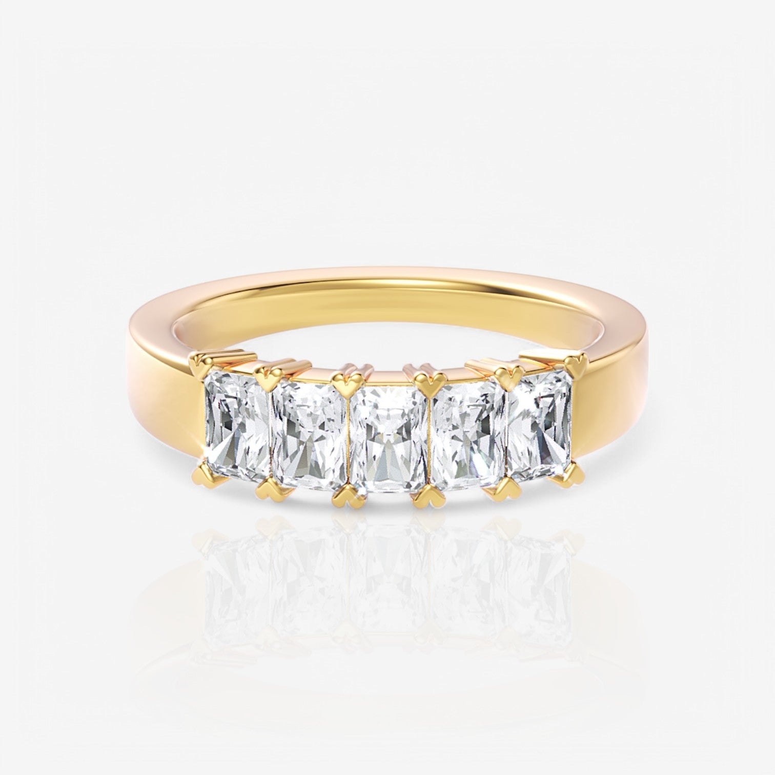 18kt yellow gold/1.00/top