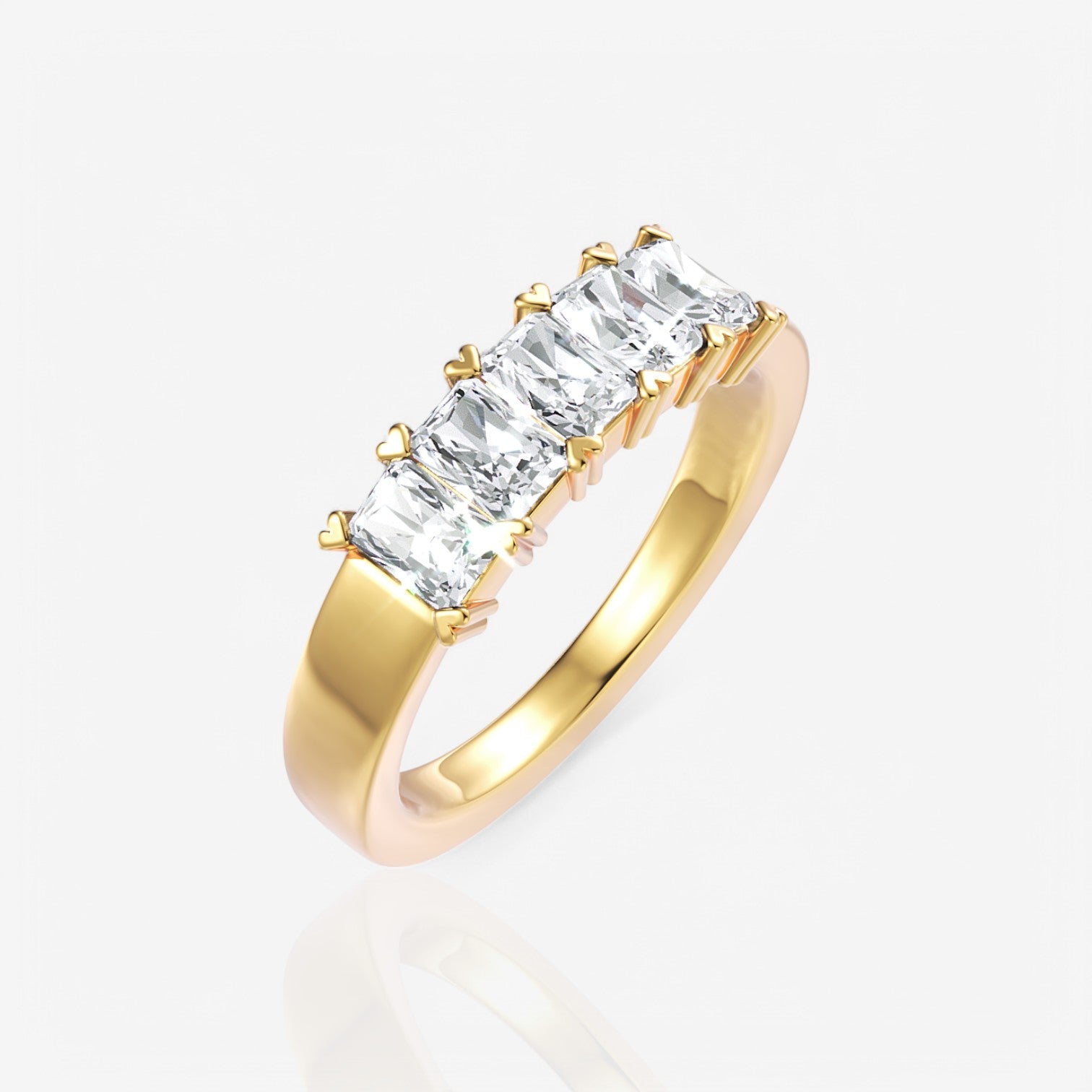 18kt yellow gold/0.50/front