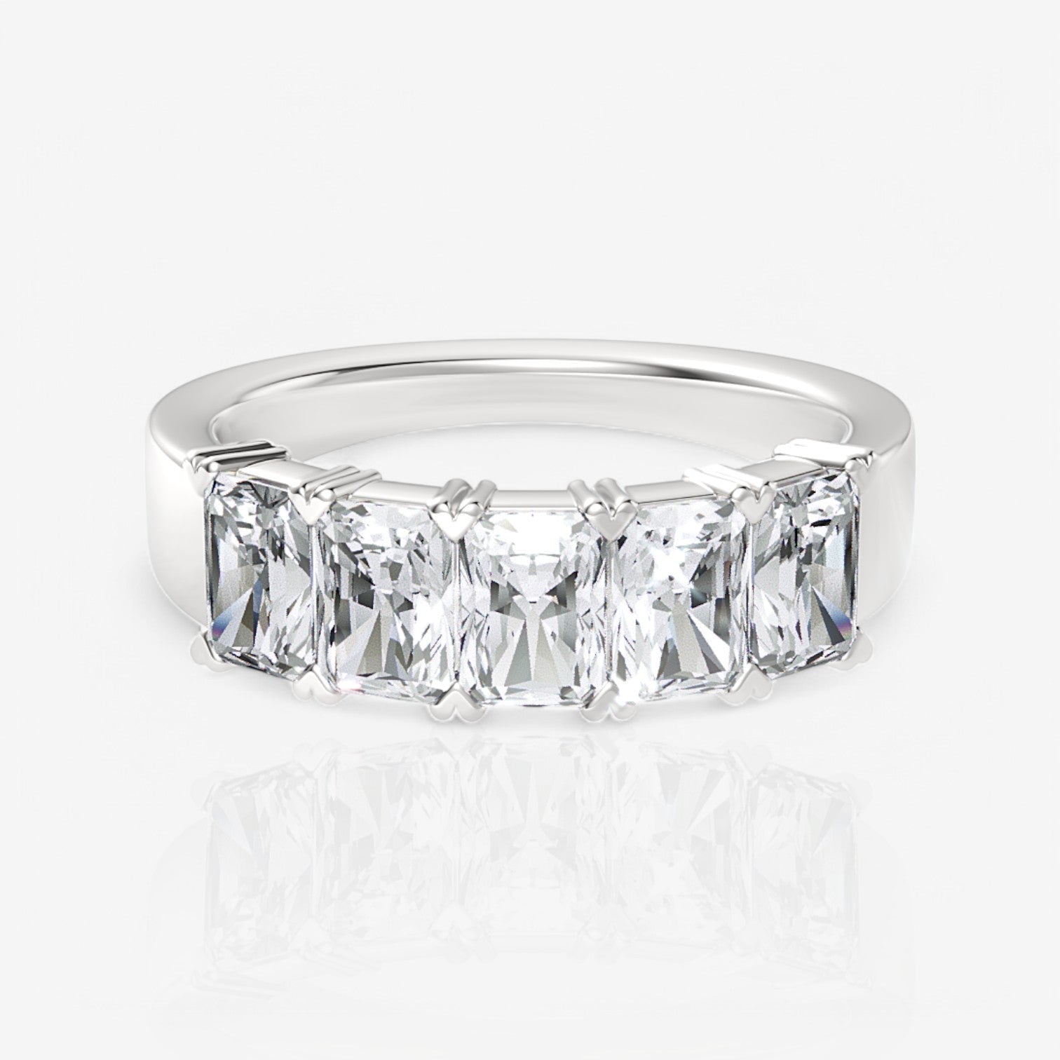 14kt white gold/18kt white gold/platinum/2.00/top