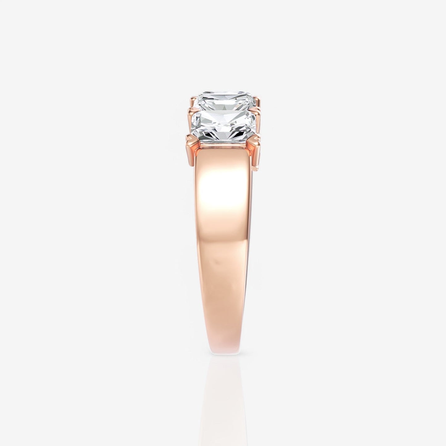 18kt rose gold/3.00/perspective