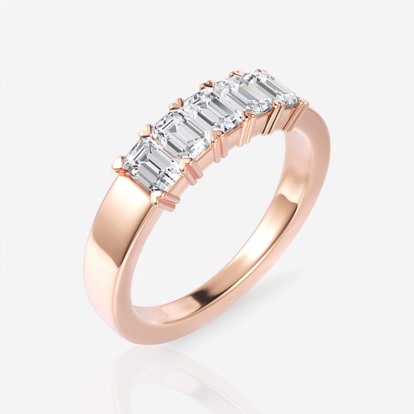 18kt rose gold/0.50/front