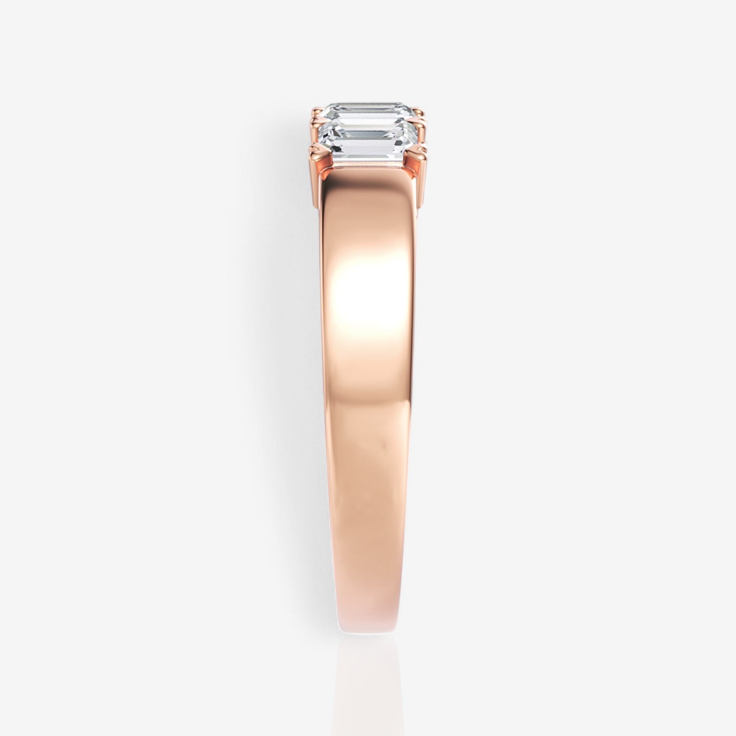 18kt rose gold/0.75/perspective