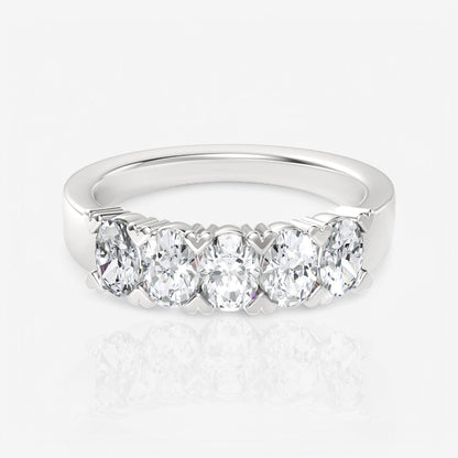 14kt white gold/18kt white gold/platinum/0.50/top