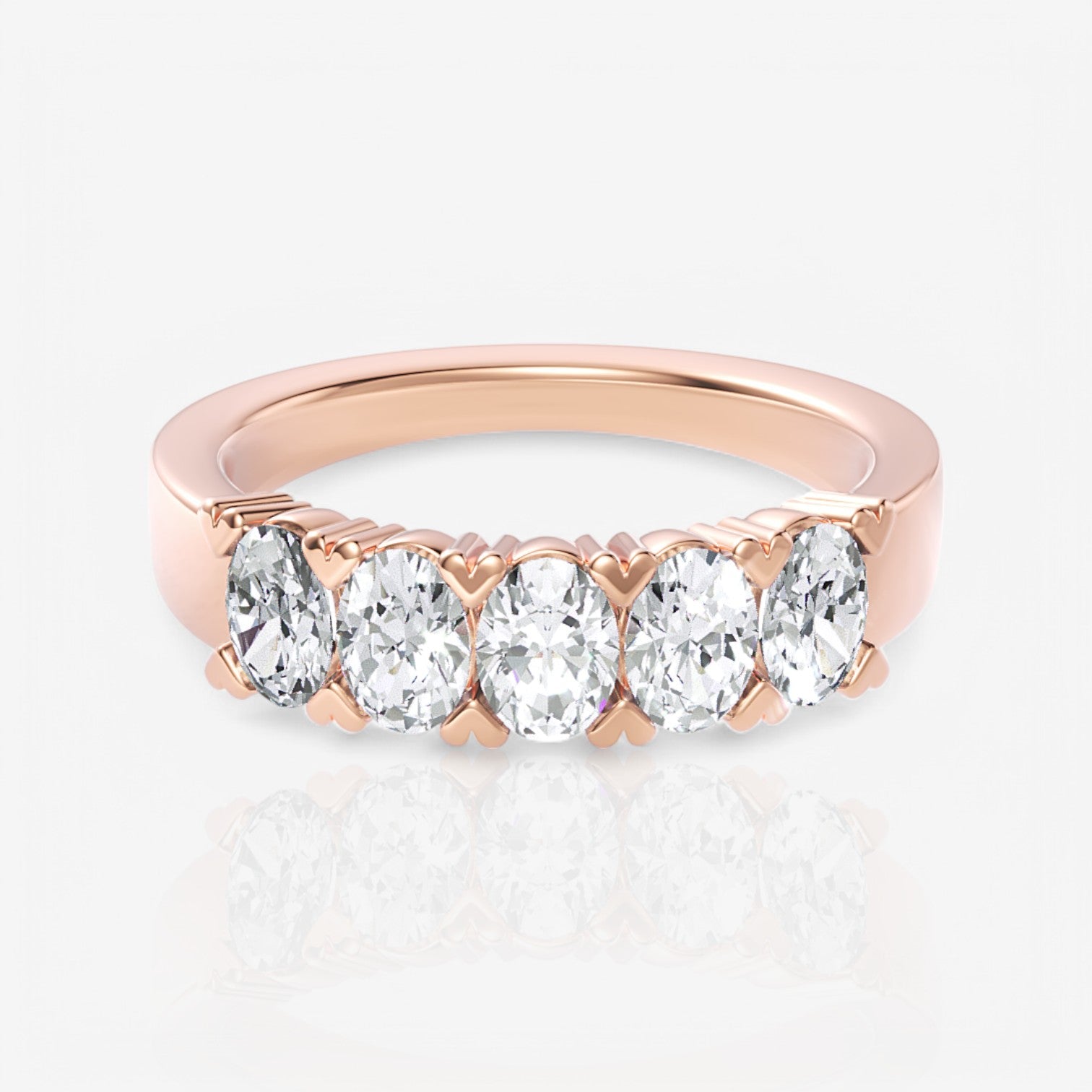 18kt rose gold/1.00/top