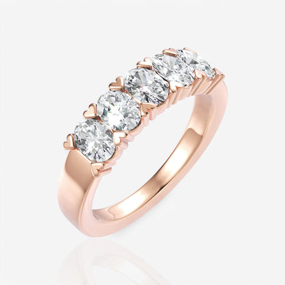 18kt rose gold/1.00/front