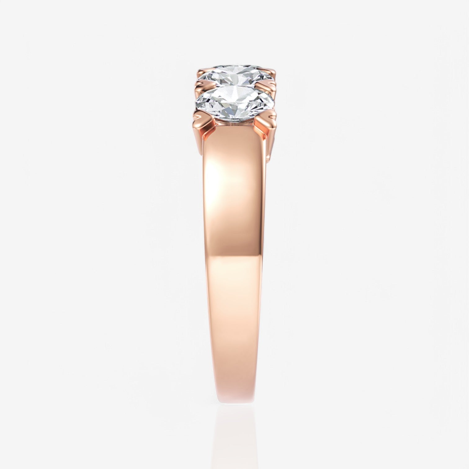 18kt rose gold/1.00/perspective