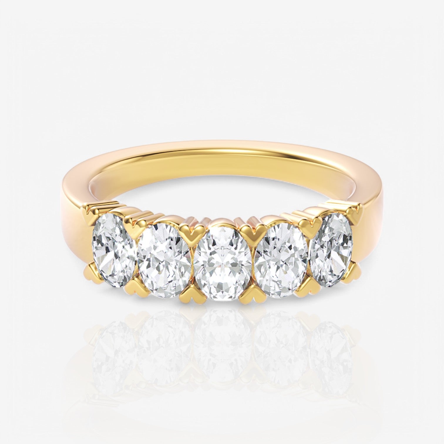 18kt yellow gold/0.50/top