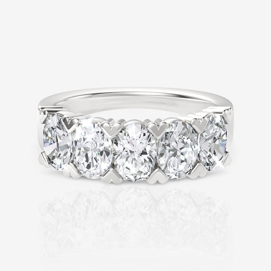 14kt white gold/18kt white gold/platinum/3.00/top