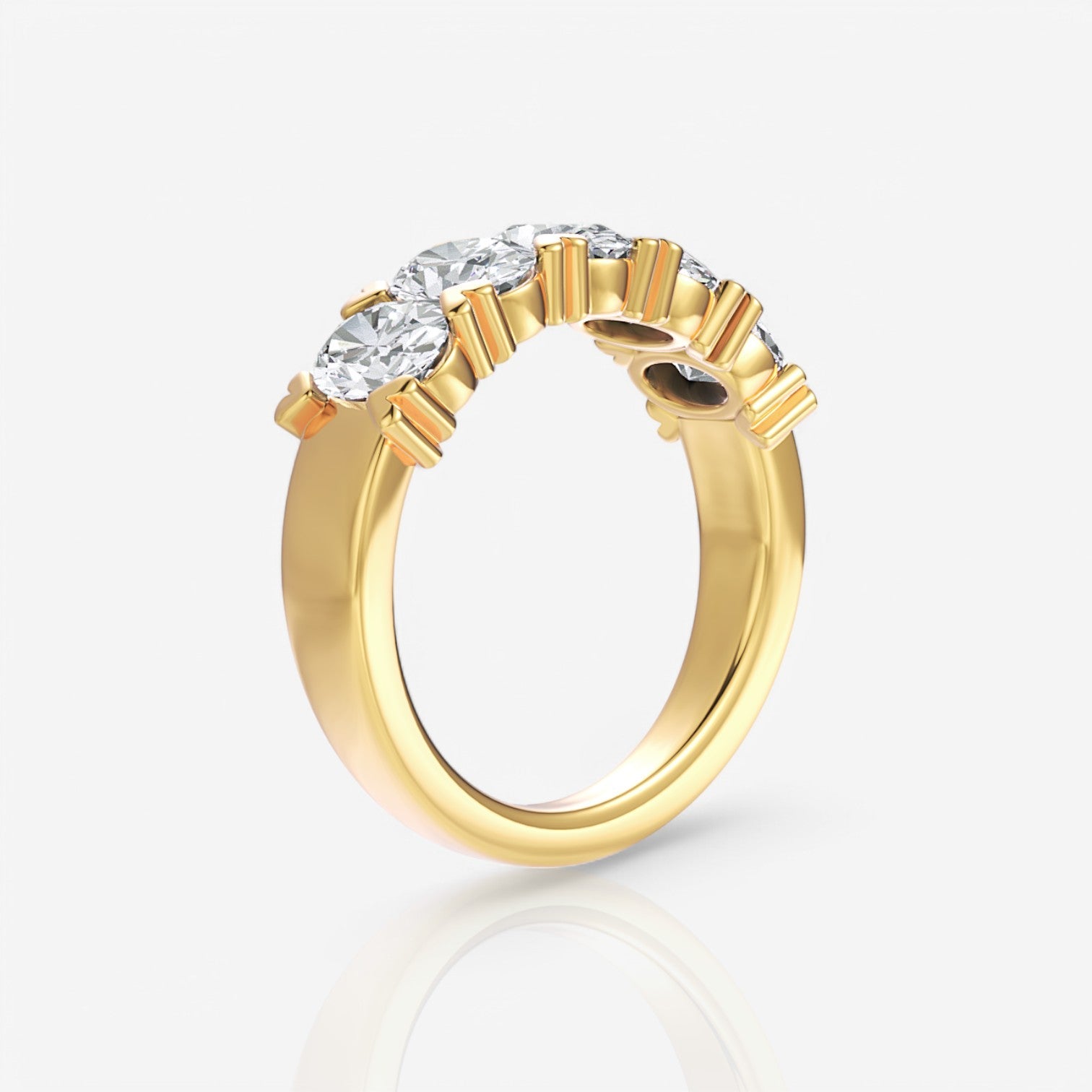 18kt yellow gold/1.50/side