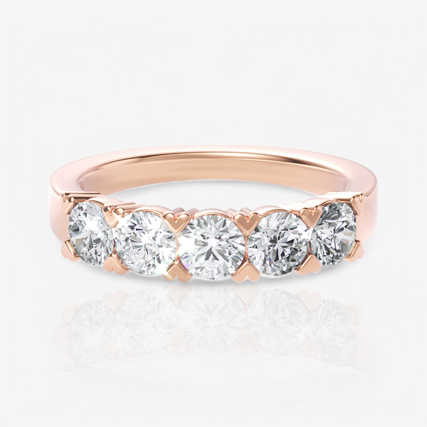 18kt rose gold/0.75/top