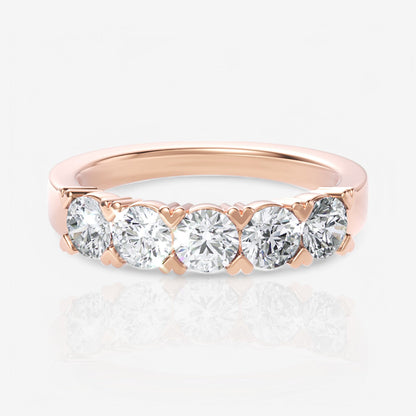 18kt rose gold/1.00/top