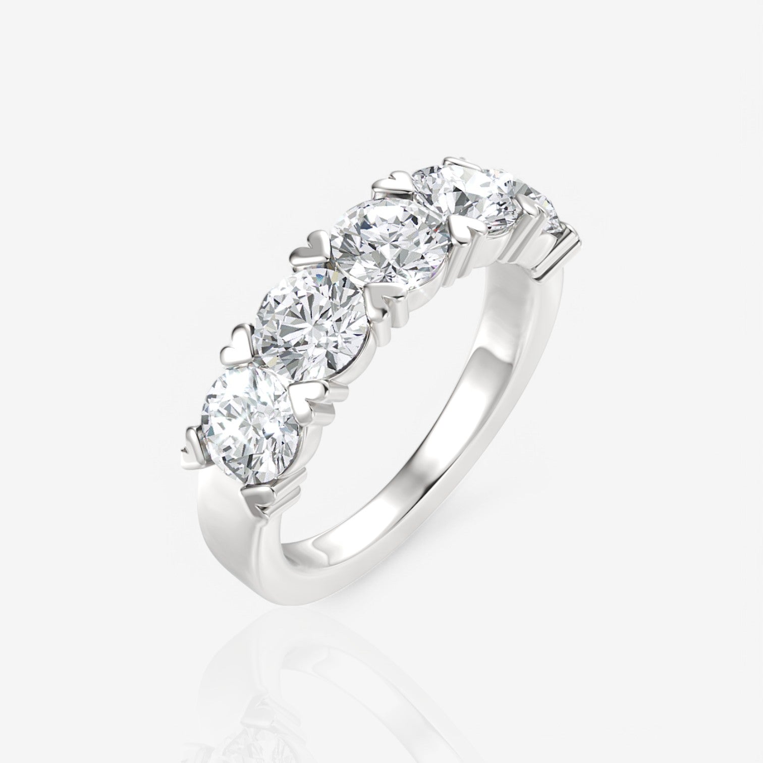 14kt white gold/18kt white gold/platinum/1.50/front