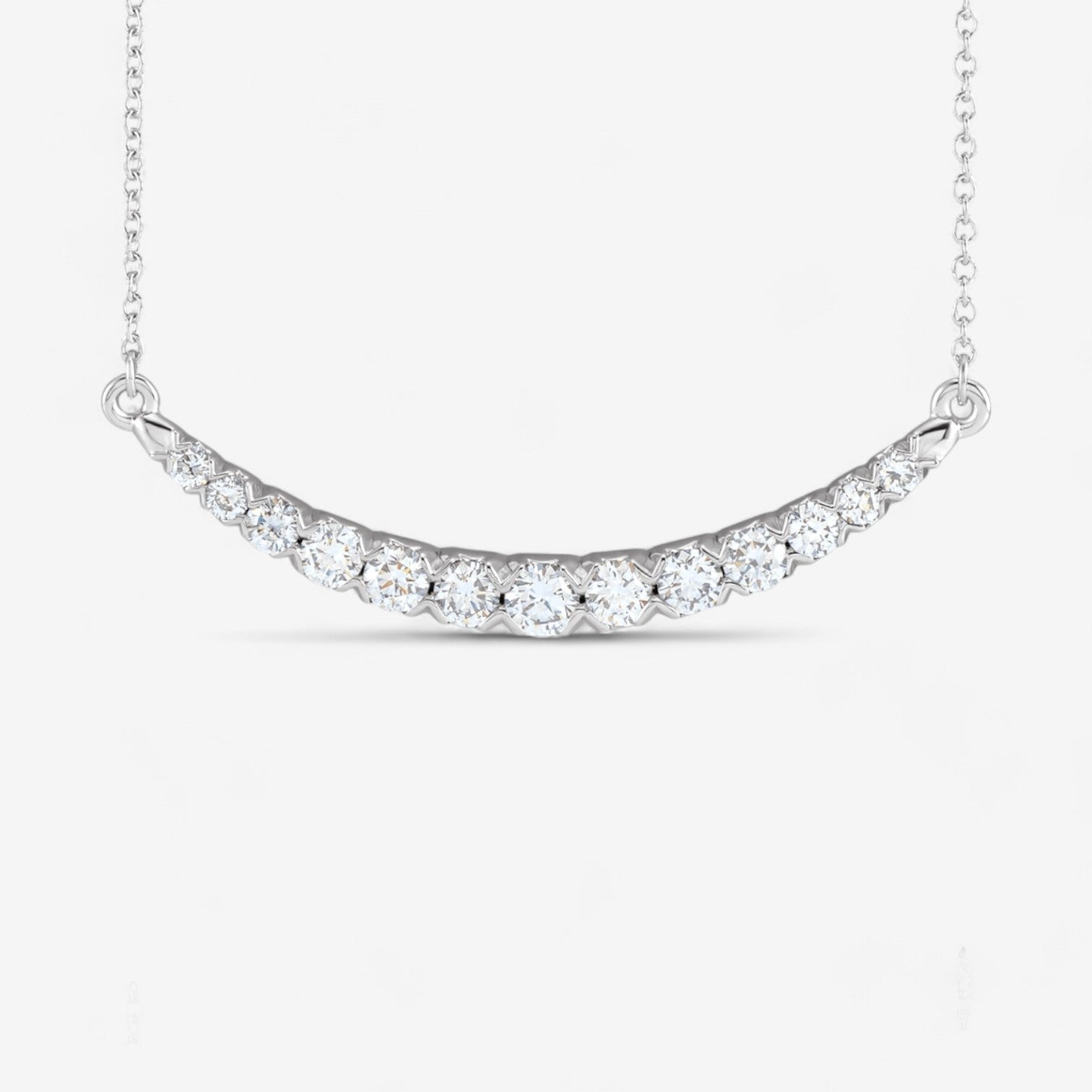 14kt white gold/0.75/top
