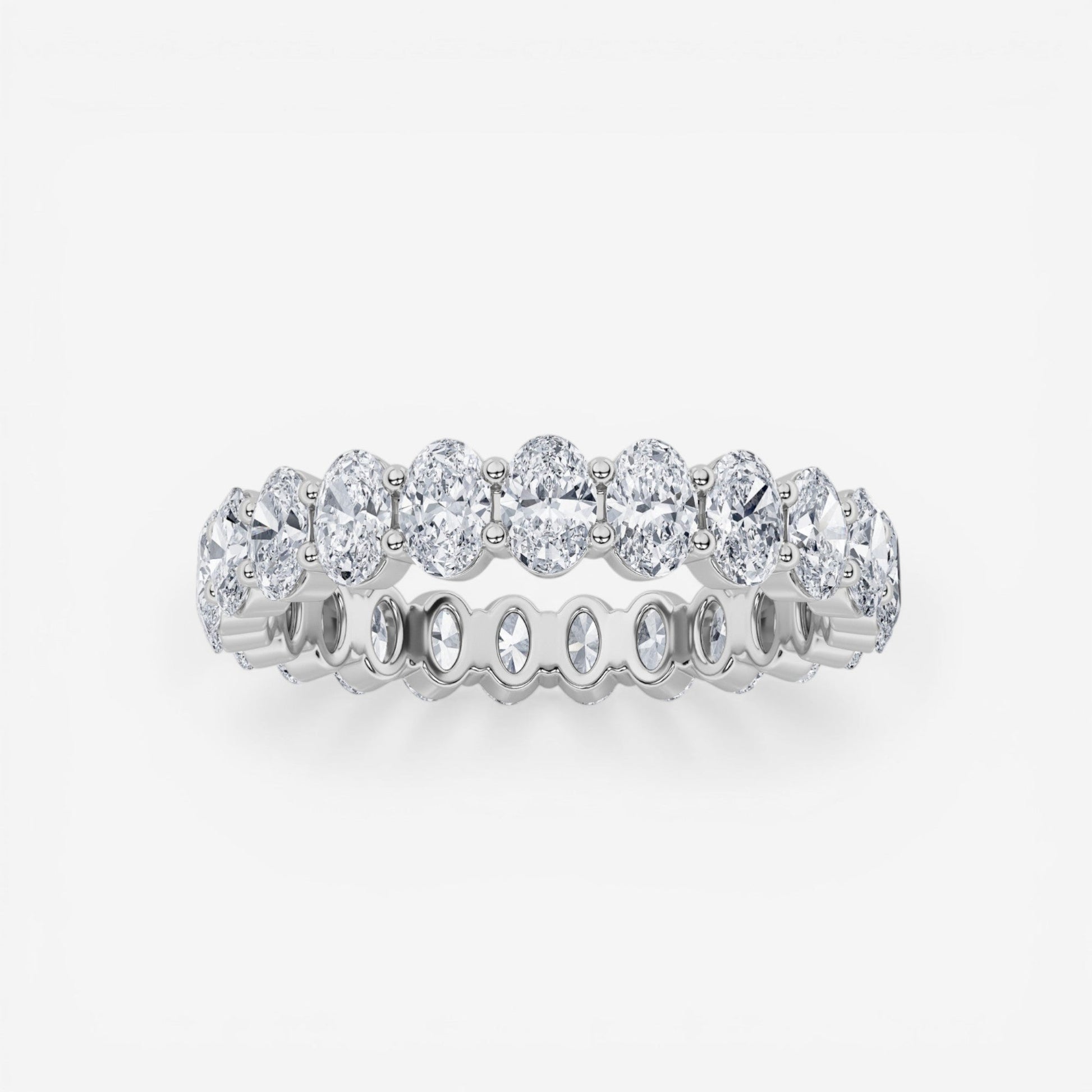 14kt white gold/3.50/5/6/7/8/9/top