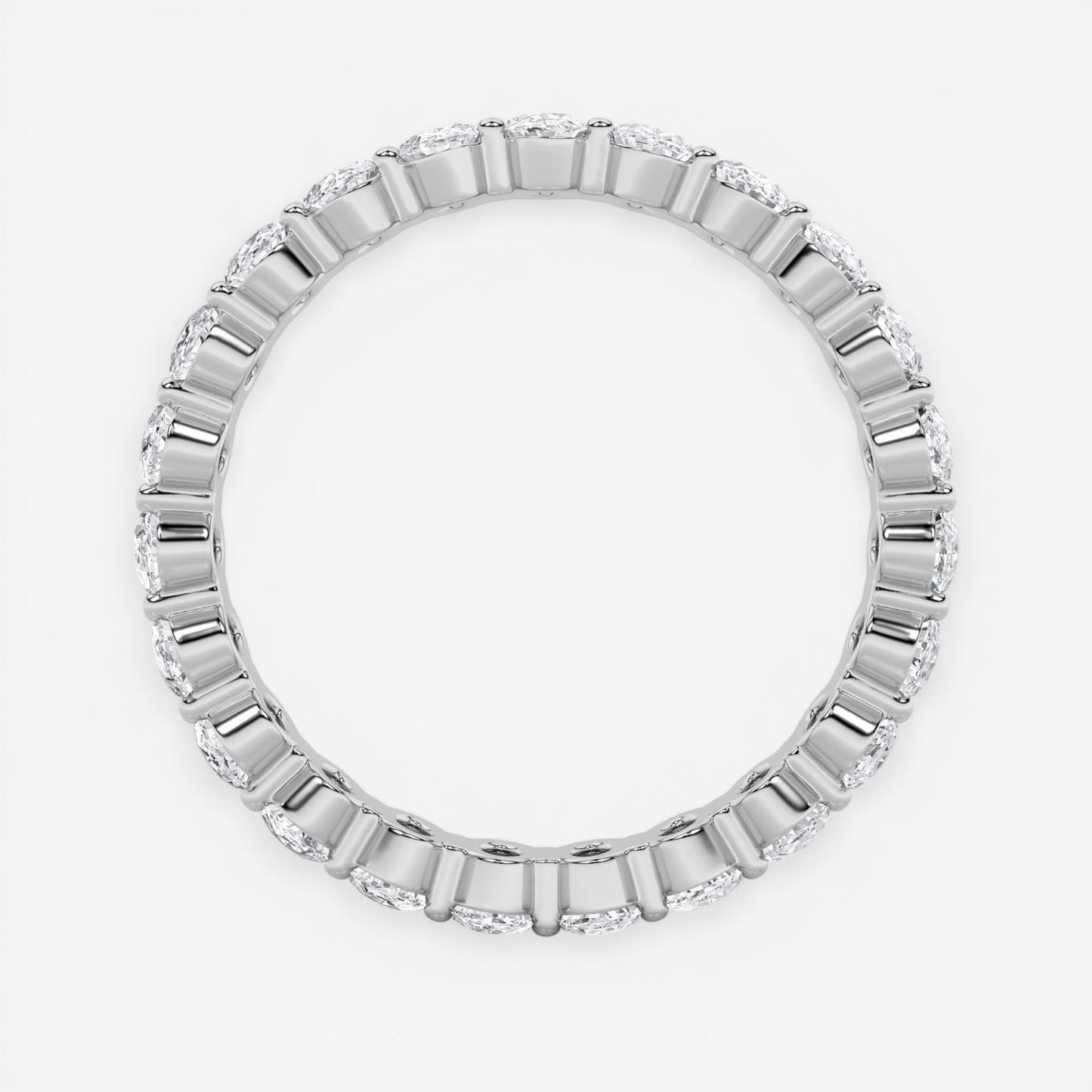 14kt white gold/3.50/5/6/7/8/9/side