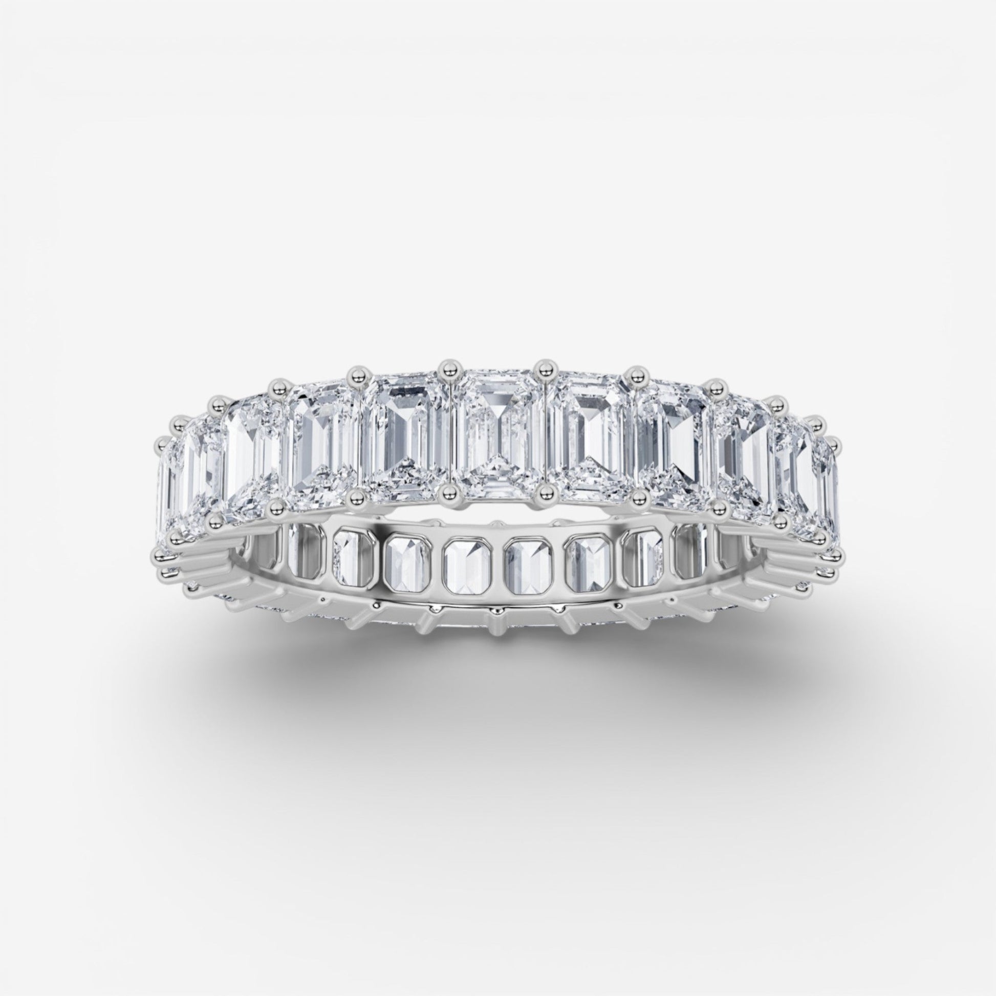 14kt white gold/3.00/5/6/7/8/9/top