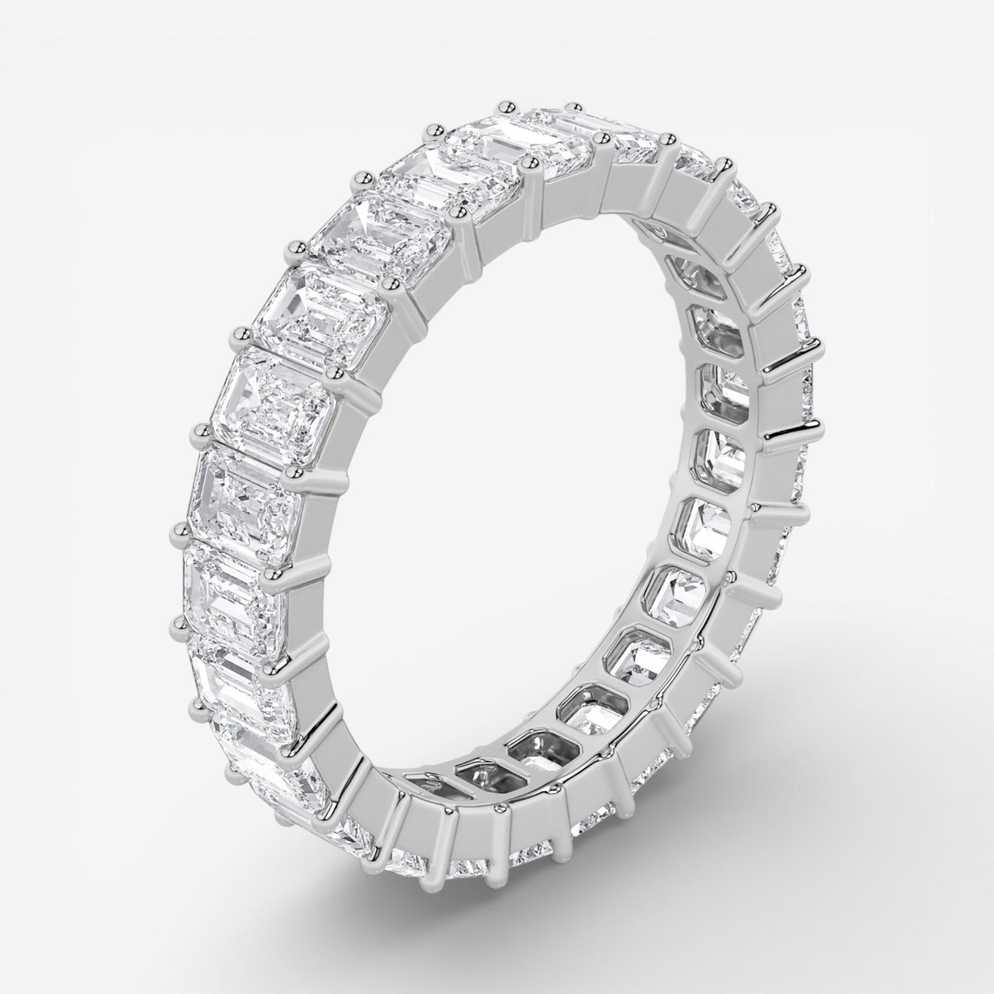 14kt white gold/3.50/5/6/7/8/9/front