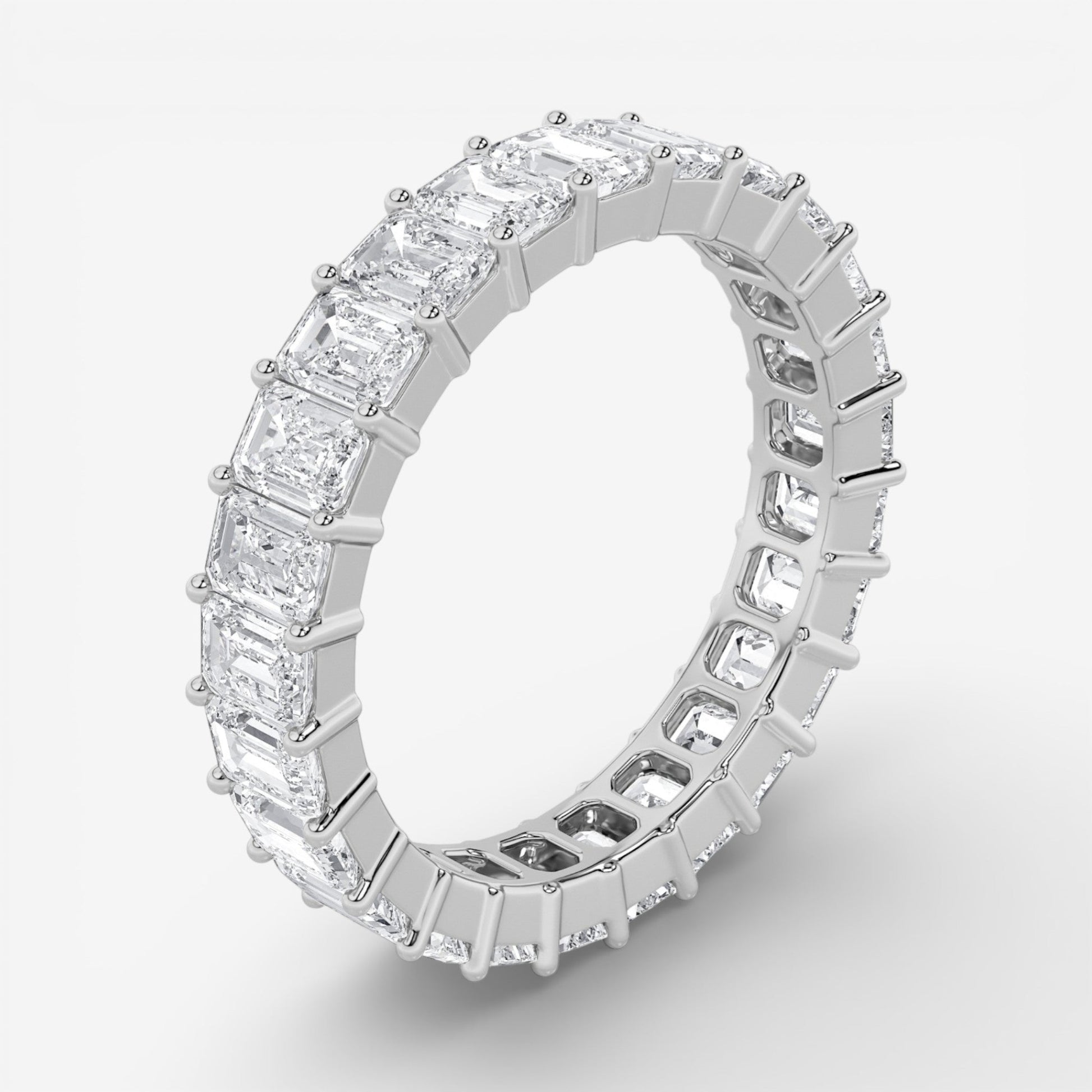 14kt white gold/3.50/5/6/7/8/9/front