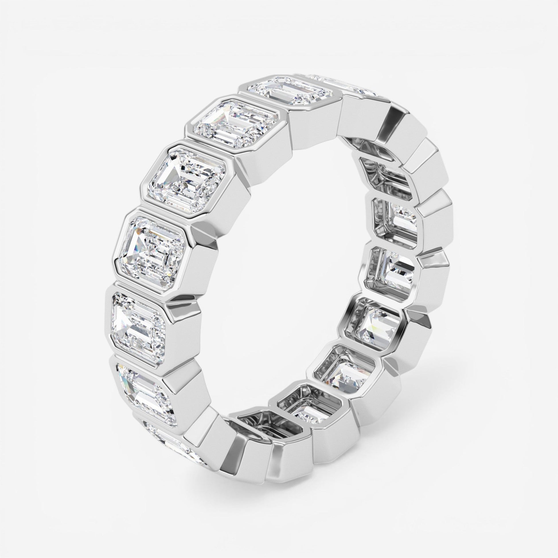 14kt white gold/4.00/5/6/7/8/9/side