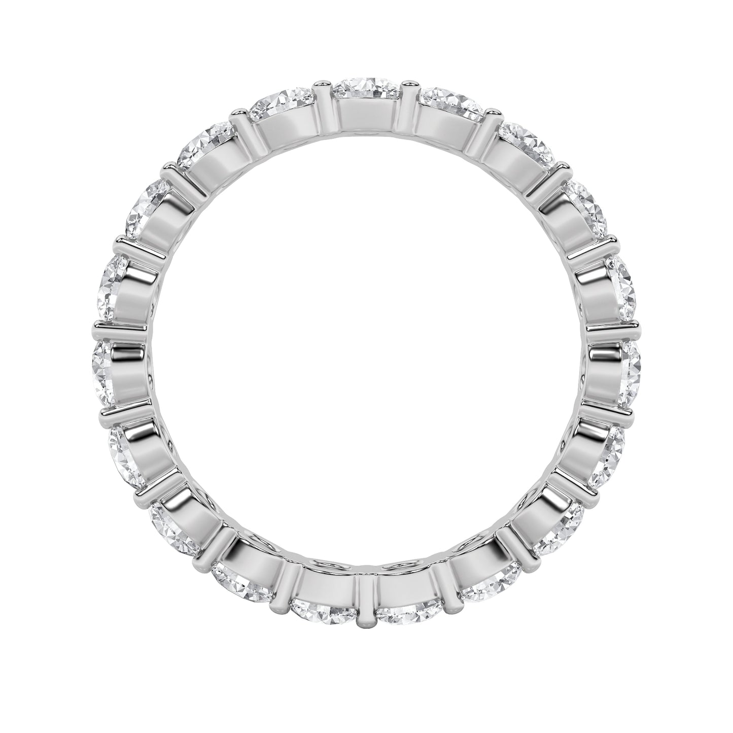14kt white gold/4.00/5/6/7/8/9/side
