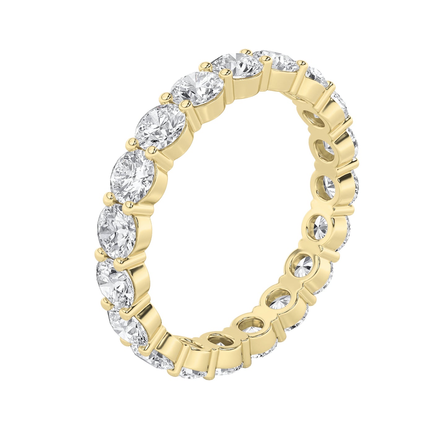 14kt yellow gold/3.00/5/6/7/8/9/perspective