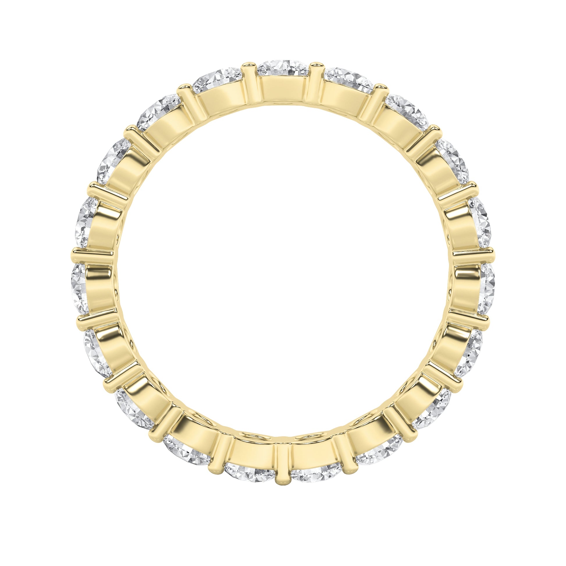 14kt yellow gold/3.50/5/6/7/8/9/side