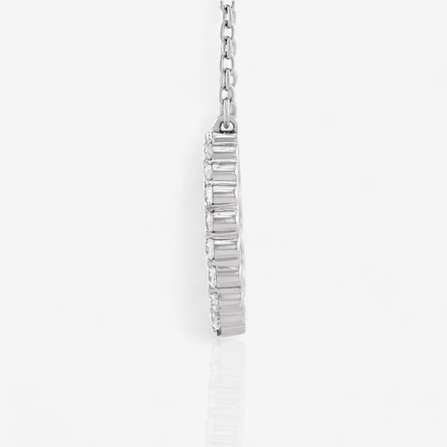 14kt white gold/0.38/side