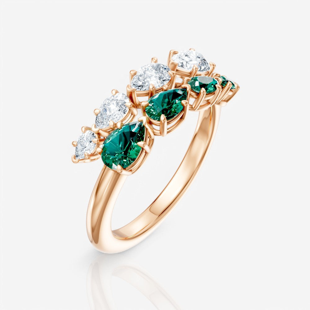 18kt rose gold/1.00/front