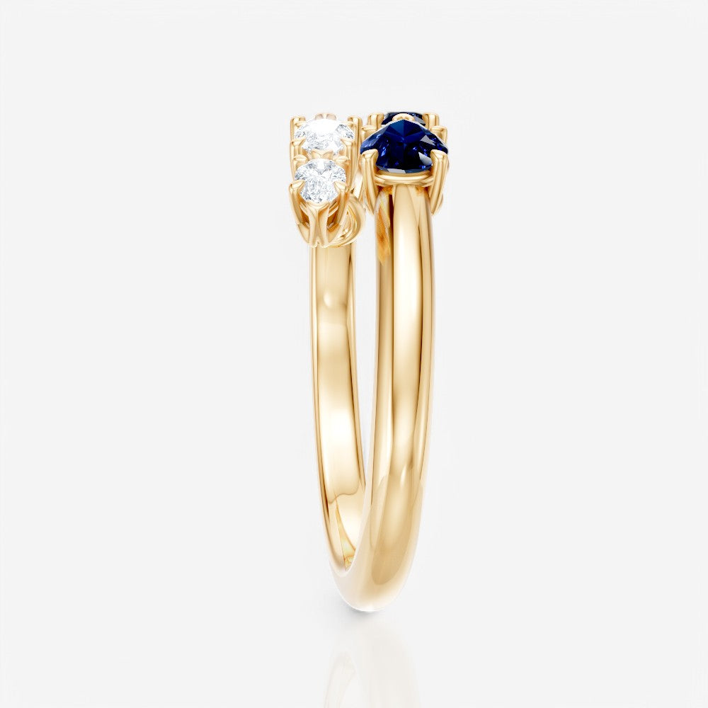 18kt yellow gold/1.00/perspective