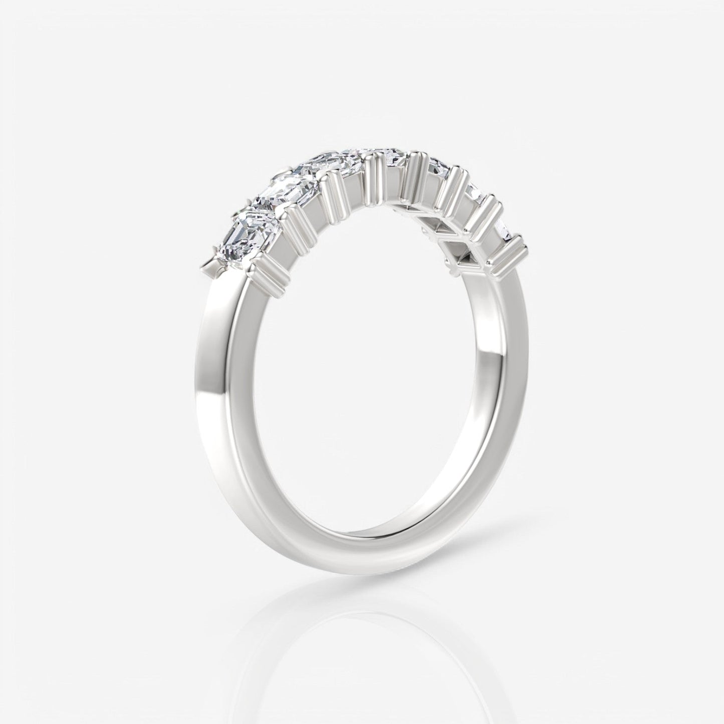 14kt white gold/18kt white gold/platinum/0.75/side