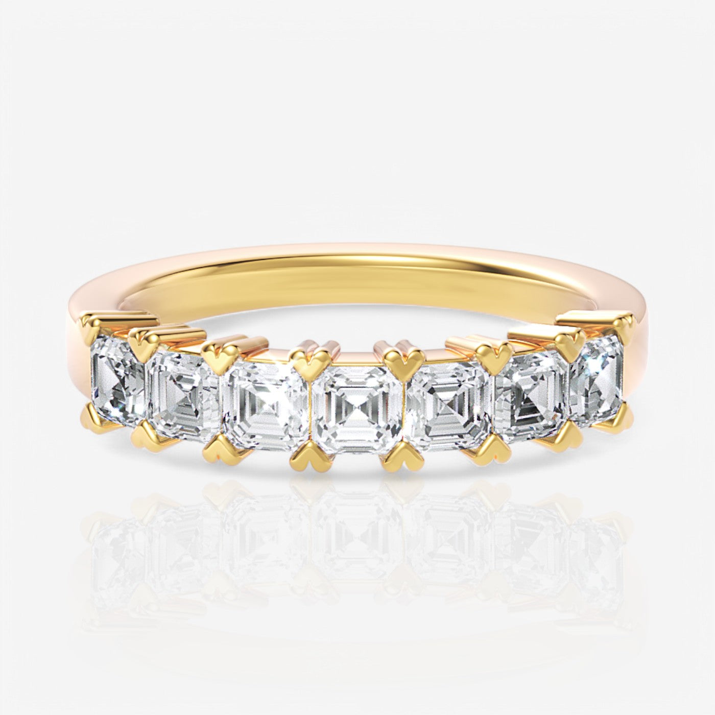 18kt yellow gold/0.75/top