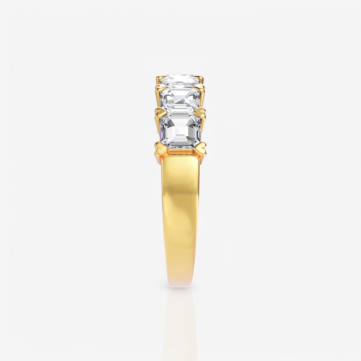 18kt yellow gold/3.00/perspective