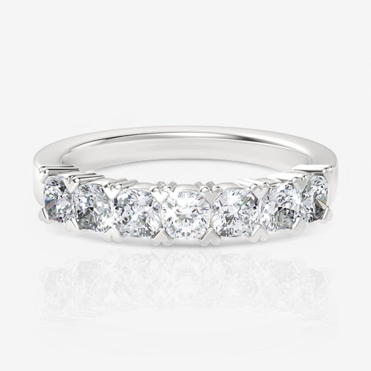 14kt white gold/18kt white gold/platinum/0.75/top