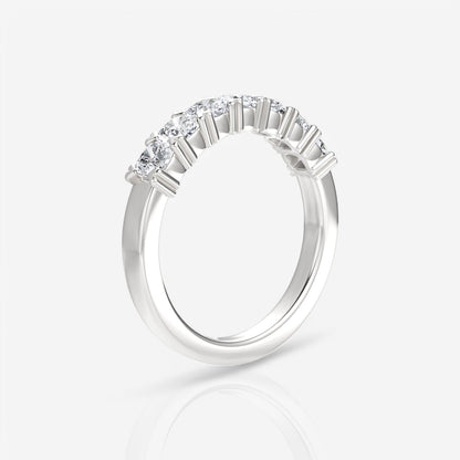 14kt white gold/18kt white gold/platinum/0.75/side