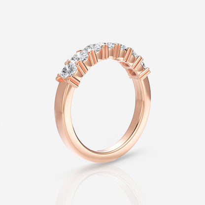 18kt rose gold/1.00/side