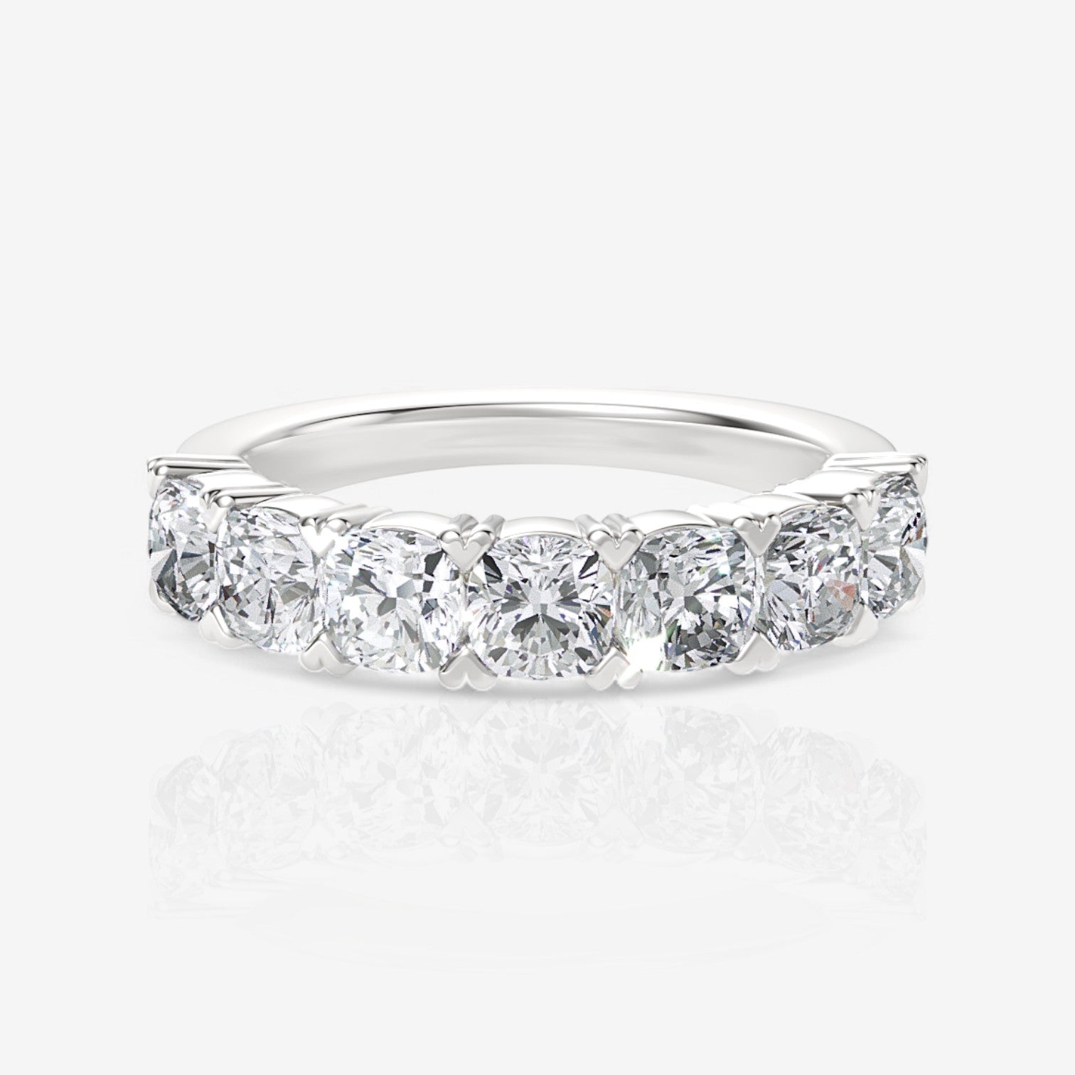 14kt white gold/18kt white gold/platinum/3.00/top