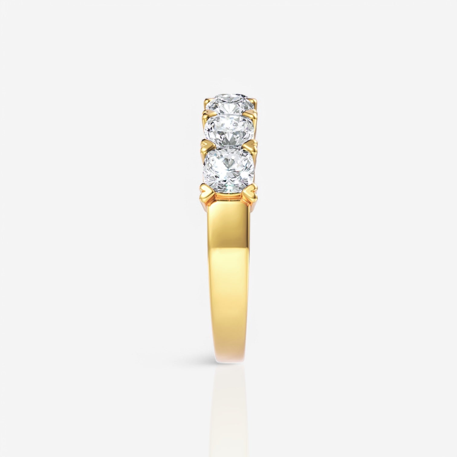 18kt yellow gold/3.00/perspective