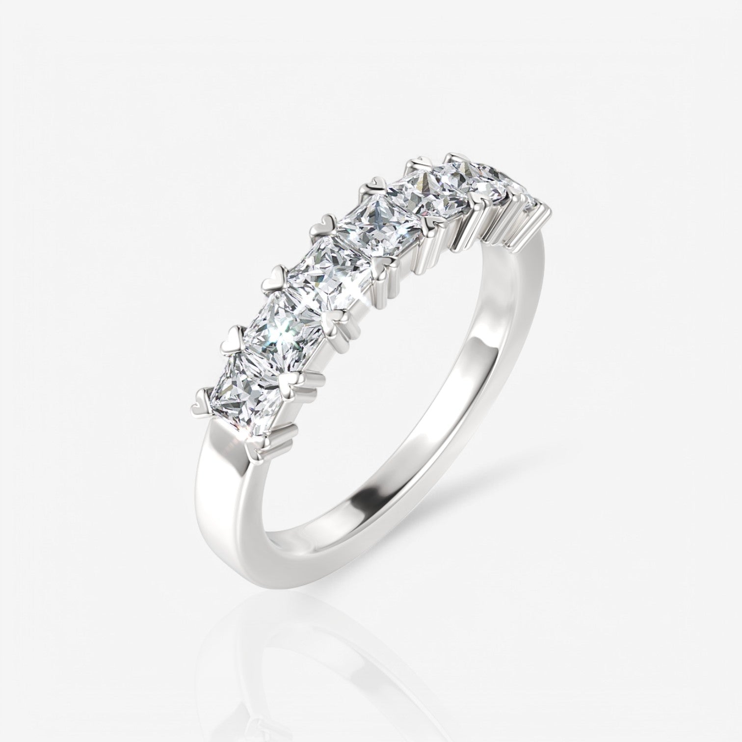 14kt white gold/18kt white gold/platinum/1.00/front