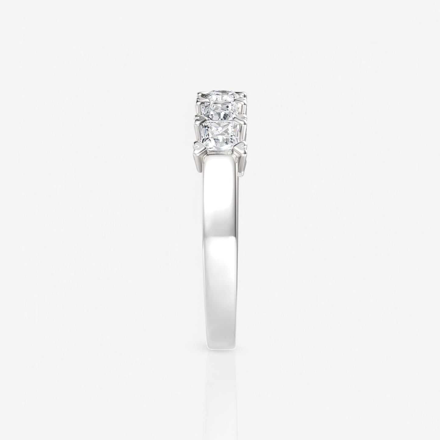 14kt white gold/18kt white gold/platinum/1.00/perspective