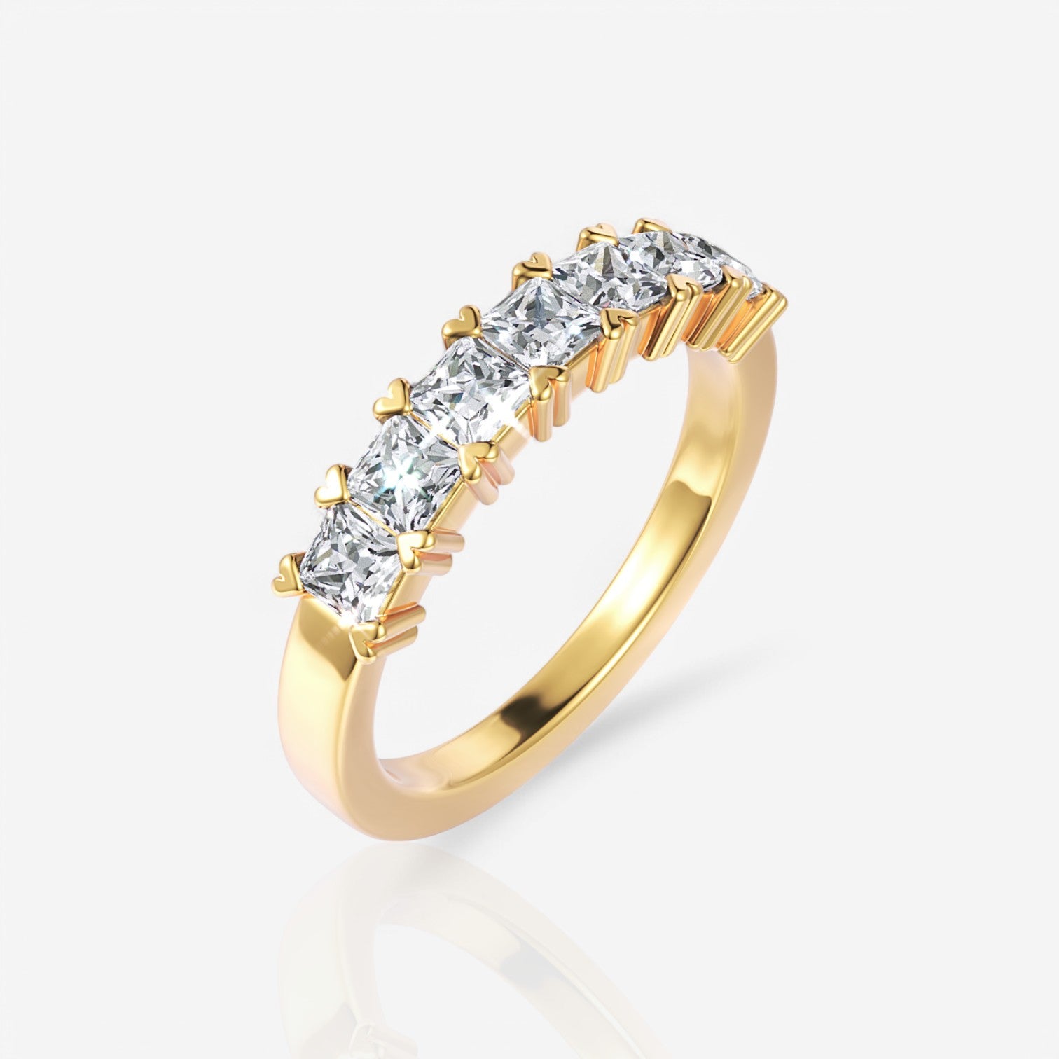 18kt yellow gold/1.00/front